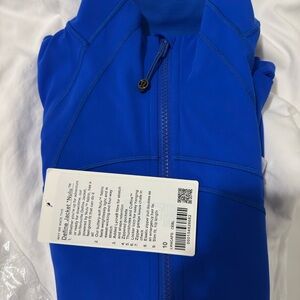 Lululemon define jacket nulu cerulean blue 10